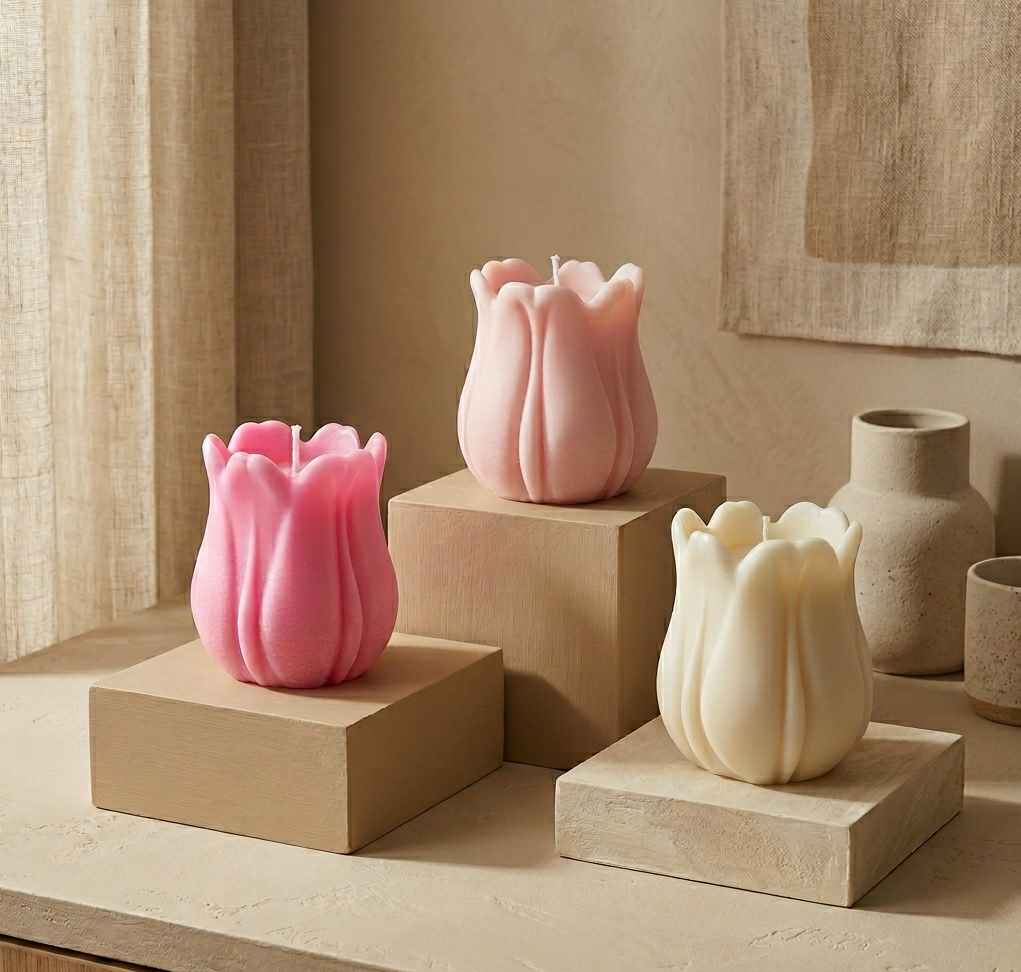 tulip candle tulip candle